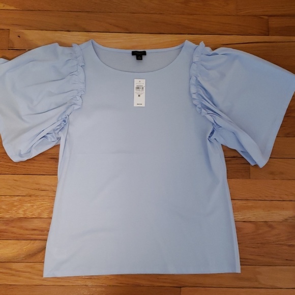 Ann Taylor Factory Tops - NWT Anne Taylor Factory blouse- light blue